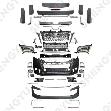 Upgrade Your Toyota Hiace 2019+ with Wald Wide Body Kit