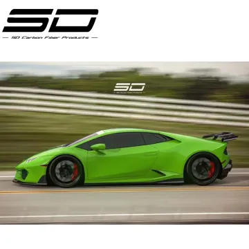 SD Design Dry Carbon Fiber Side Skirts for Lamborghini Huracan LP580