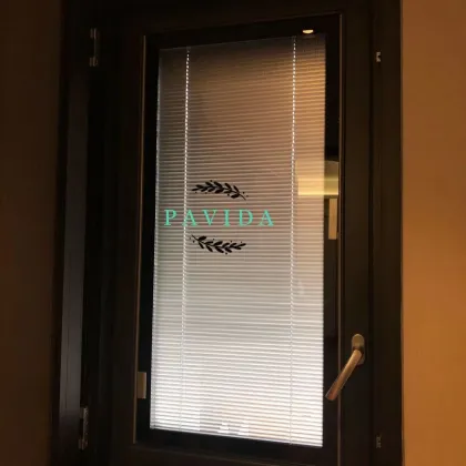 Vlia Aluminum Magnetic Louvres Double Glazing Roller Blind for Windows