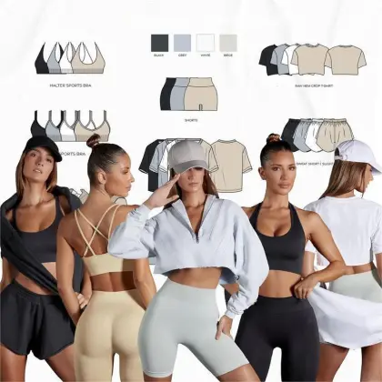 Wholesale Women's Activewear: Gym, Fitness, Yoga Clothes & Sets