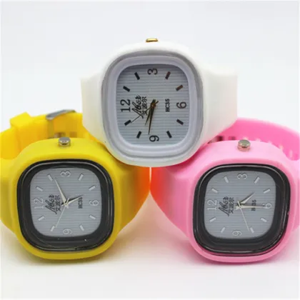Ailboer brand Silicone Sport Jelly Watch