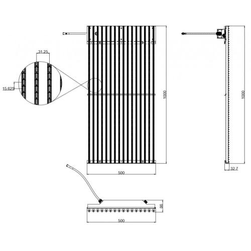 Schermo LED per tende P15-31