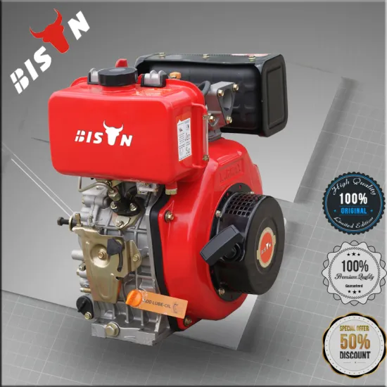 BISON(CHINA) Air Cooled 438cc Single Cylinder 188f Engine Diesel