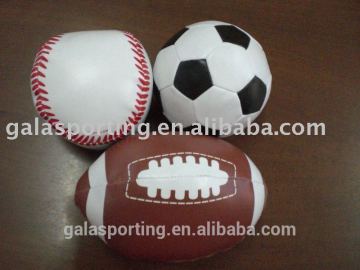 Juggling softed ball soccer ball Fill the PP cotton soft baseball PP cotton soft baseball stuffed plush toy&custom plush toy, s