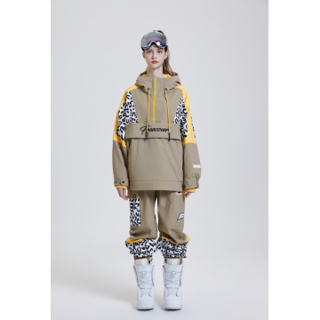 Ski Suit Winter Waterproof Windproof Hooded