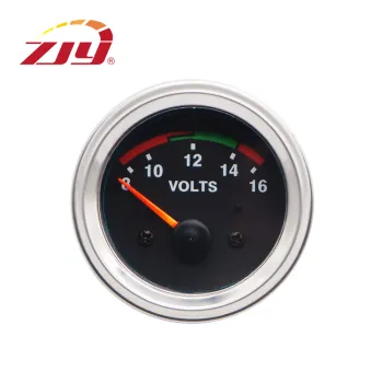 52mm Voltmeter 8-16V auto gauge veethree