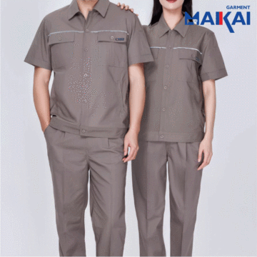 Traje de trabajo duradero con diseño de ajuste cómodo