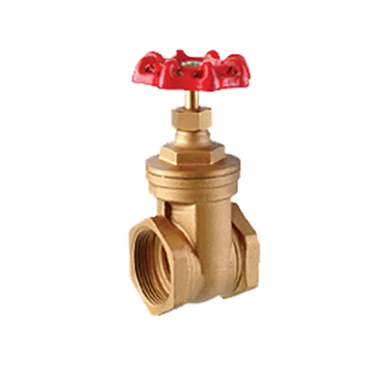 Non rising stem brass gate valve for water