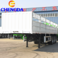 40Ton High Drop Side Wall Cargo Semi Trailer