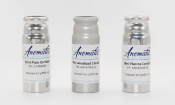 MDI aluminum canister