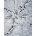 Şeffaf Brook Kare Kristal Yan Sehpa