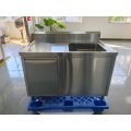 Tek kovalı lavabo saklama dolabı