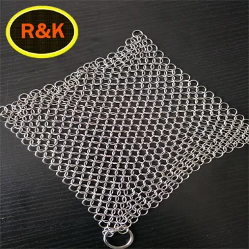 Stainless steel Chainmail Scrubber