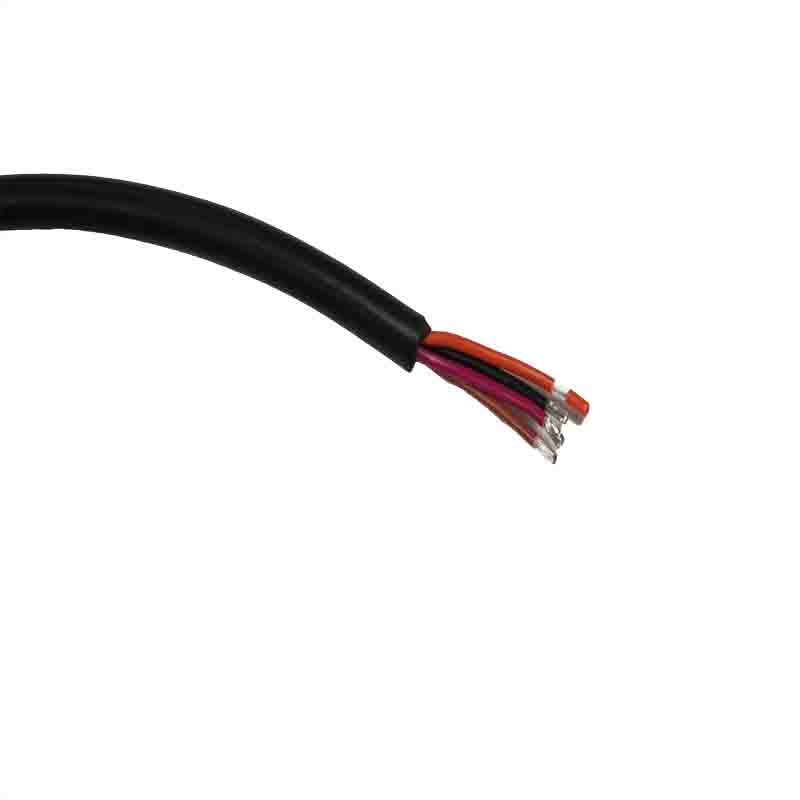 Custom M12 cable free end