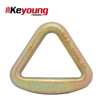 Keyoung China Factory Heavy Duty Lashing Ring Forged Alloy Steel Triangle Ring