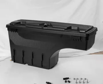 Pickup Truck Plastic Toolbox - Secure Storage Solution for Your Truck Bed