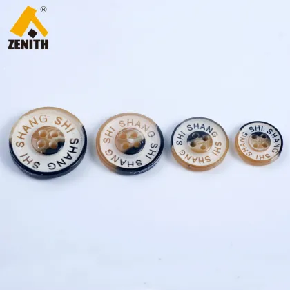 Custom BP40455 Plastic Buttons: Fancy Laser-Engraved Polyester Resin Shirt Buttons