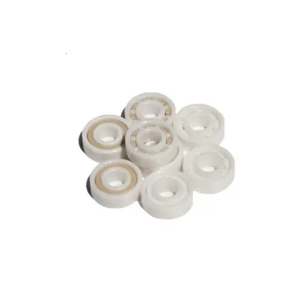 Full Ceramic Bearings Si3N4 ZrO2 Sealed Ceramic Ball Bearings 696