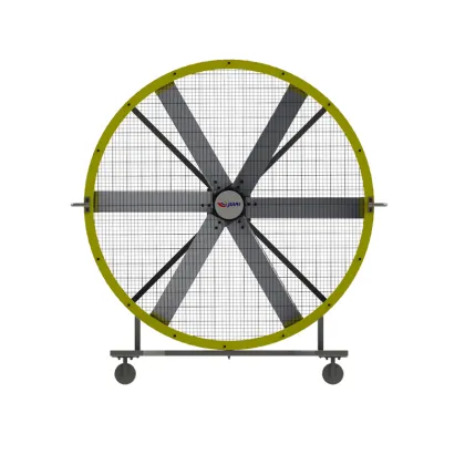 Strong wind power moving large fan