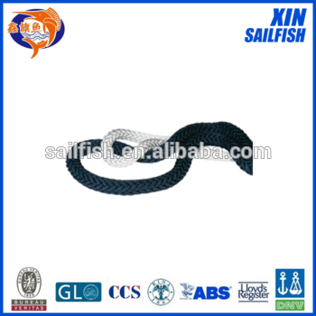 Braid Dockline with natural color and 100% polyamide