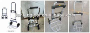 portable steel big heavy folding hand dolly, hand cart