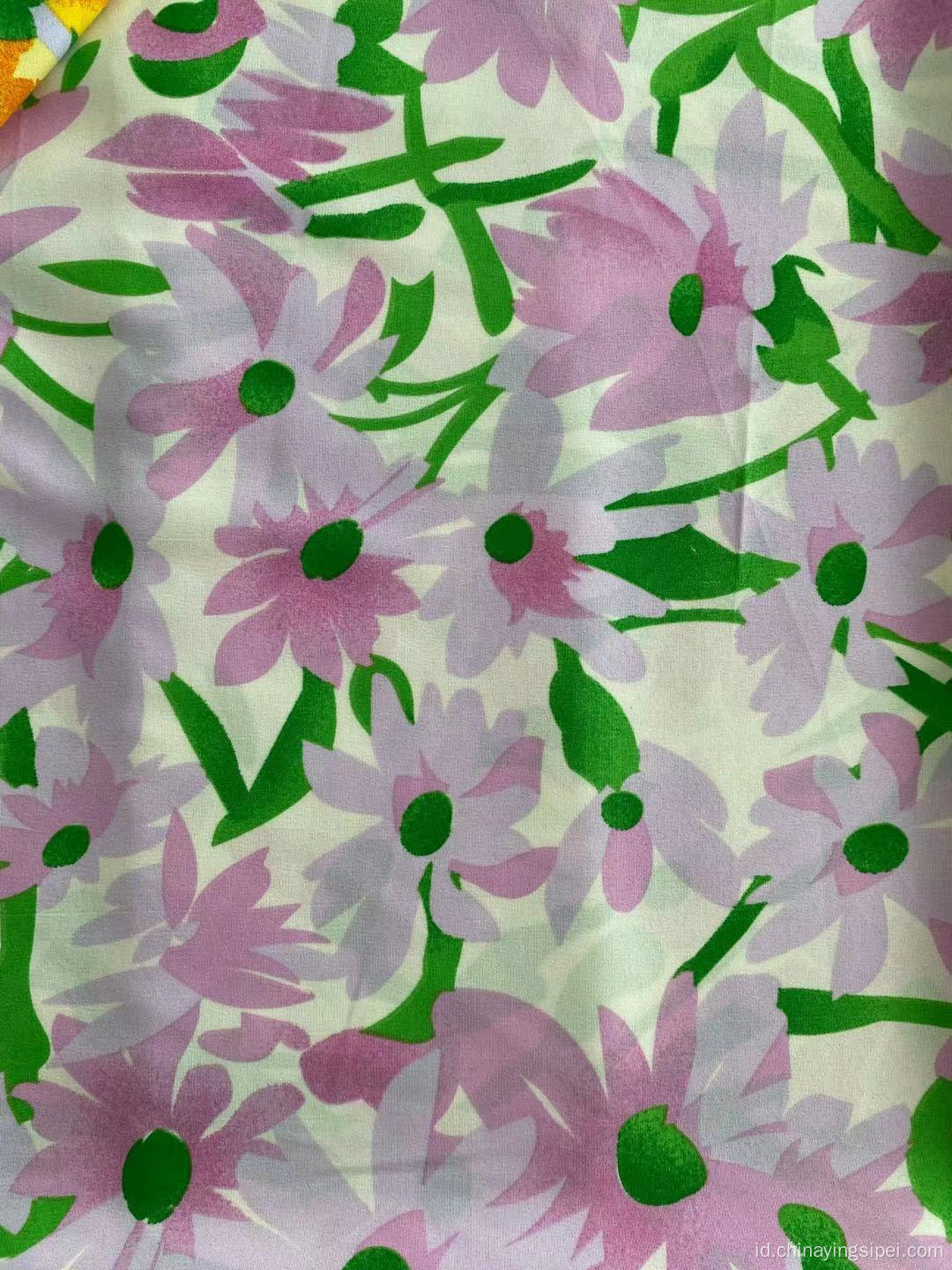 Hot Jual Four Way Stretch Woven Polyester Spandex Fabric
