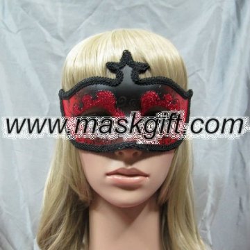 2012 new design red&black party Mask