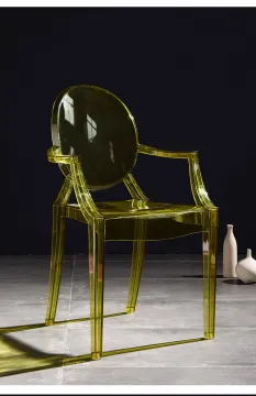 Wedding garden acrylic PC ghost armchair clear chair