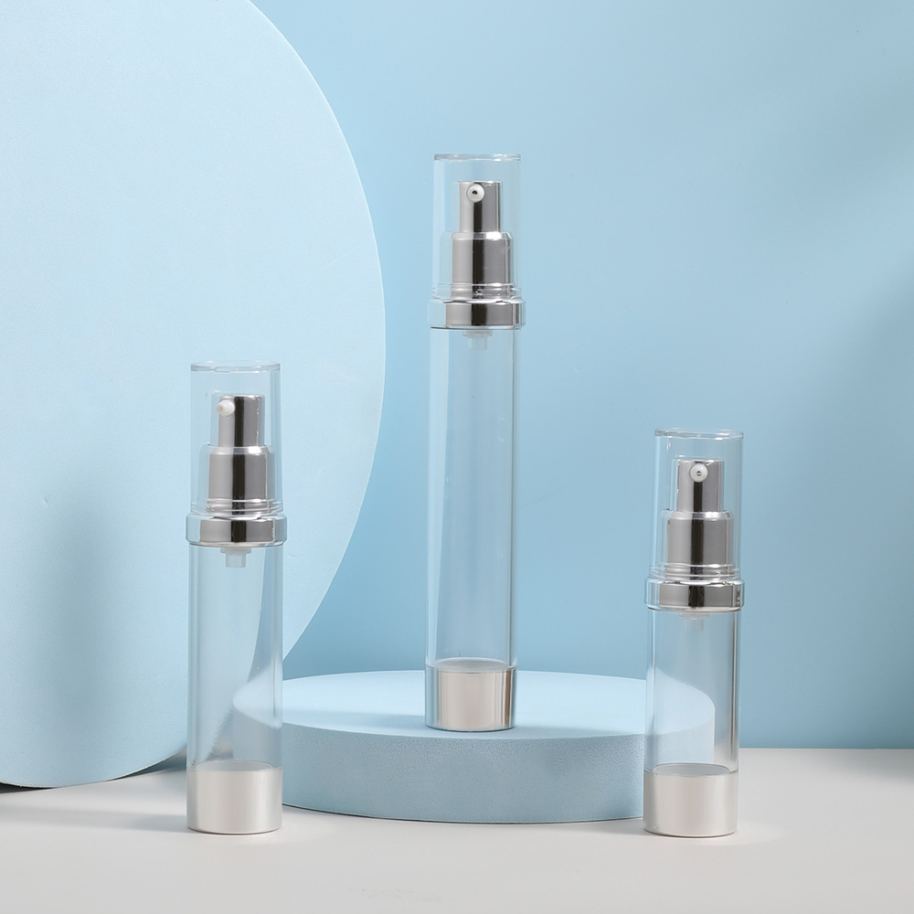 Empty Airless Plastic Lotion Bottles for Skincare