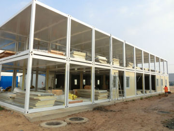 shipping low cost portable modern prefab housing