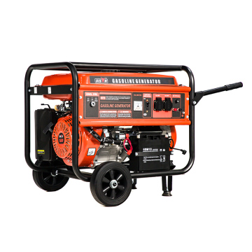 เครื่องสร้างน้ำมันเบนซินด้วยตนเอง Bison Manual 110V 220V 18HP 7000W 7KW การสิ้นเปลืองเชื้อเพลิงต่ำ