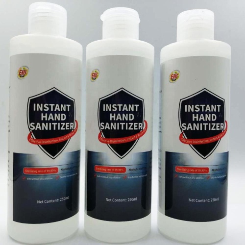 Sanitizer liquid hand washing