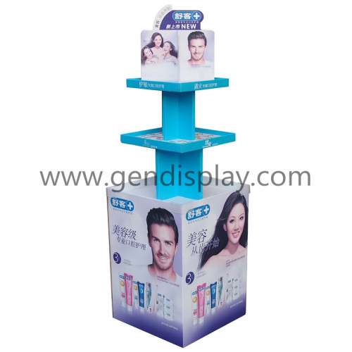 POS Toothbrush Display Stand, Cardboard Toothbrush Display (GEN-FD297)