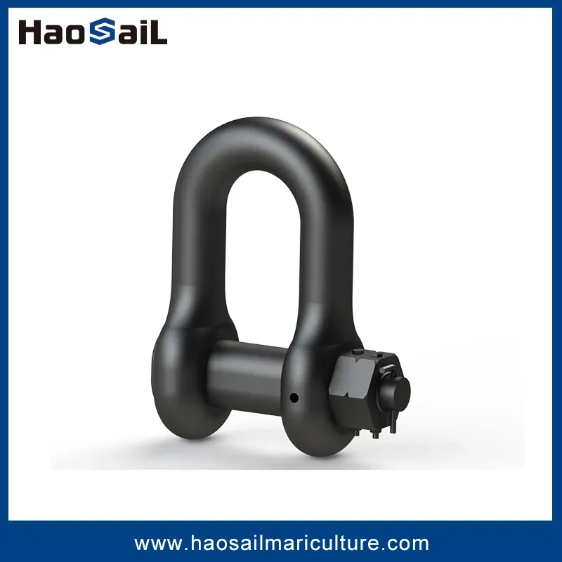 Corrosion-Resistant High-Fatigue LTM D-Type Mooring Shackle for Marine Hardware Connection