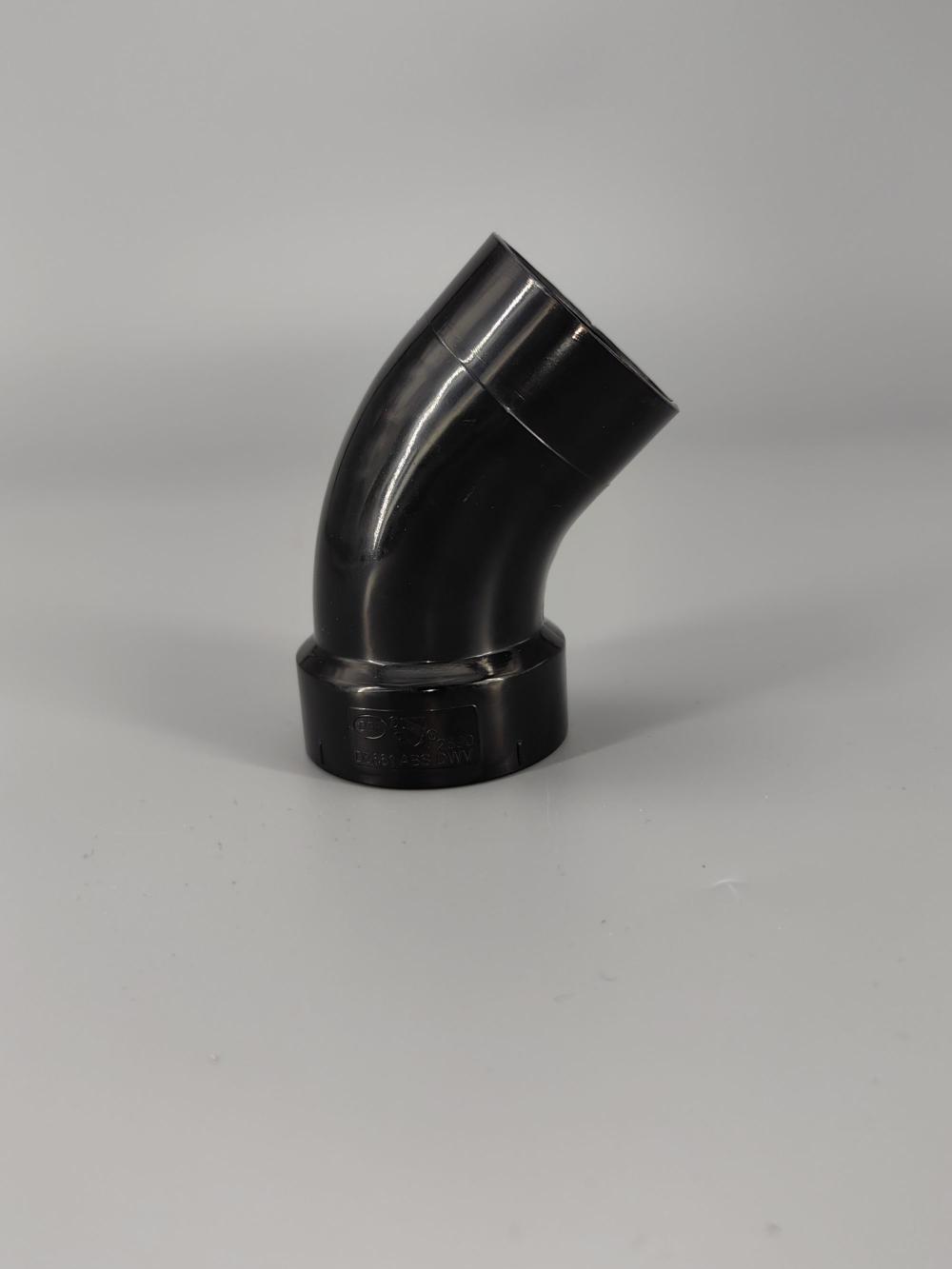 ABS fittings 1.5 inch 45 STREET ELBOW SPXH