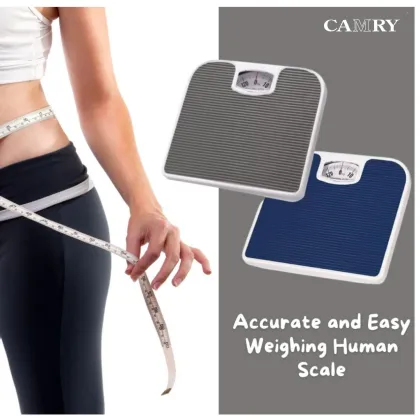 Anti-Skid Metal Mechanical Bathroom Scale for Body Balance Health