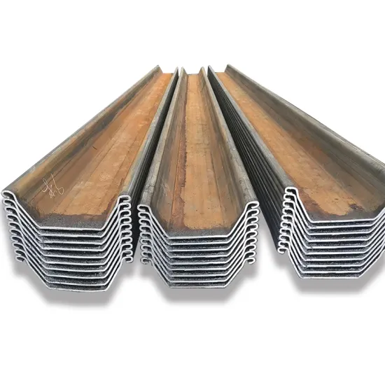 LC Payment: Factory-Price, High-Quality Steel Sheet Piles - Sizes Available: 600mm