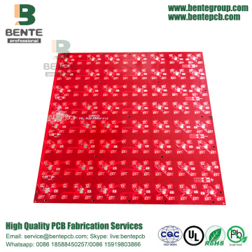 ENIG. PCB ENIG a più strati di PCB FR4 Tg150 a 4 strati rossi
