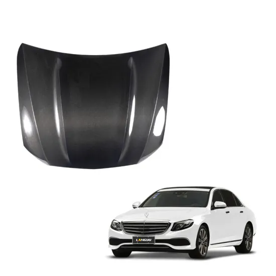 Carbon Fiber Engine Cover Fit for Mercedes-Benz E Class W213 AMG