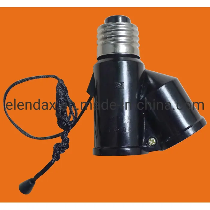 Dudukan Lampu dengan Soket dan Rantai (AH6005)