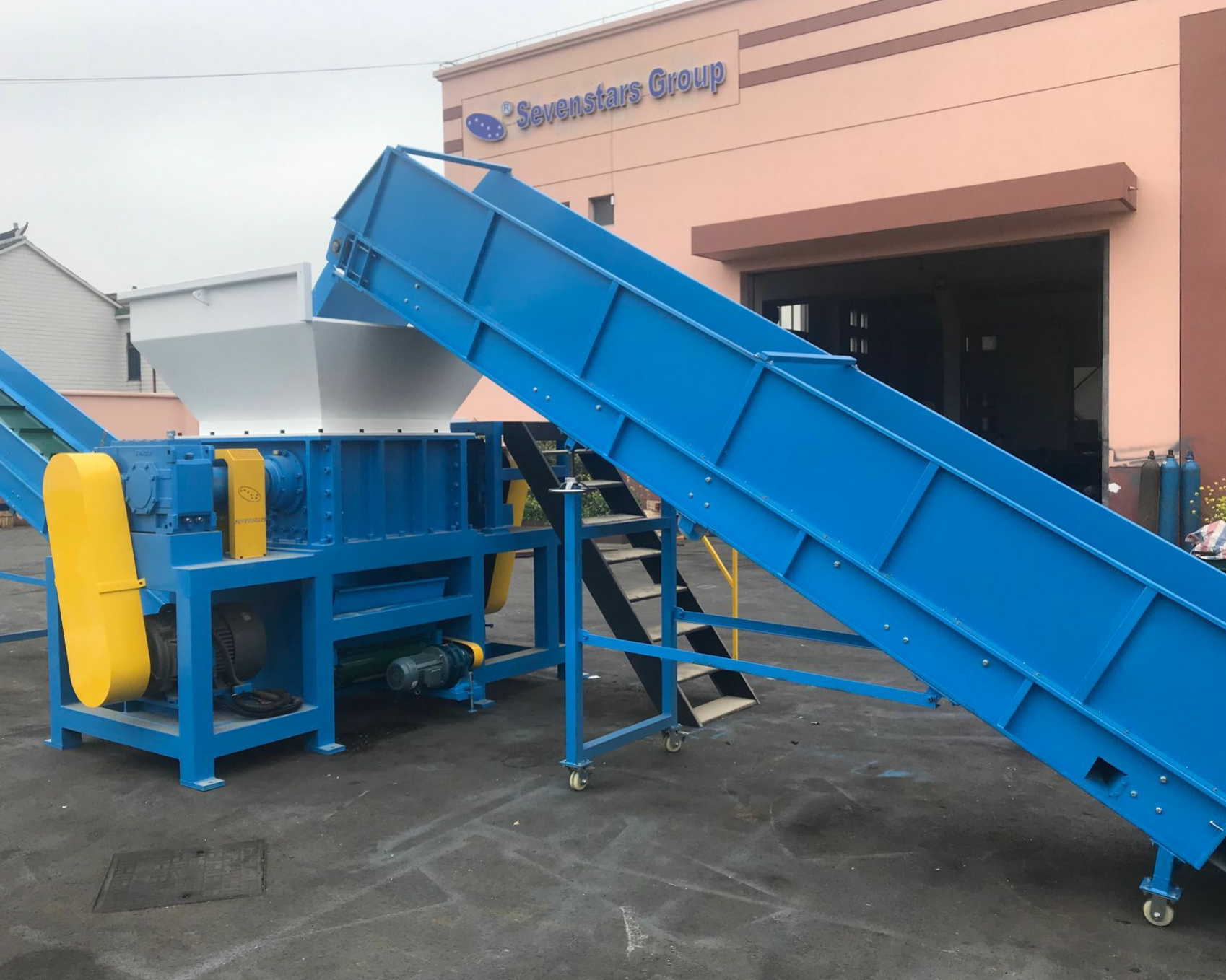 double shaft shredder