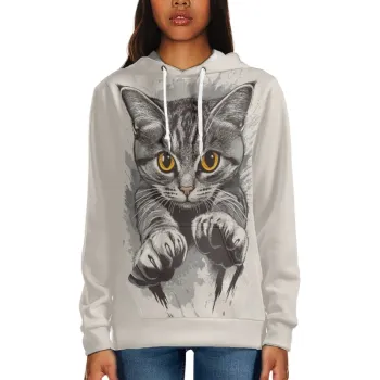 Design Your Own Custom Printed Plus Size Women's Hoodie