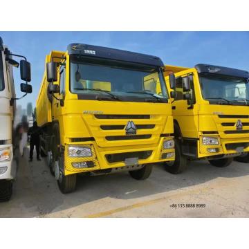 Export Howo 8x4 dump truck for sale