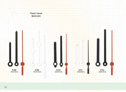 DIY Plastic Clock Arrow Needle Kit