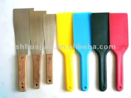 Four Color Plastic Ink Knife for Mixing Ink