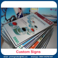 Wall Mounted PVC Boards with Plastic Frame Edge