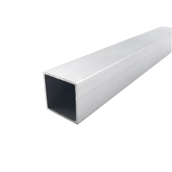 Hollow 6063 aluminum profile square tube