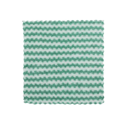 Organic Cotton Green Kitchen Towels and Hand Towels