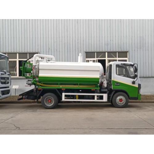 small vacuum sewage suction truck