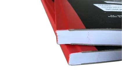 2 Quire Hardcover Manuscript Book Single Line with Feint